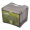 San Jamar Venue Napkin Dispenser w/Ad Inset, 6 1/2x6 1/8x6 8/9, Cap: 200, Black H4005TBK - alternate 3